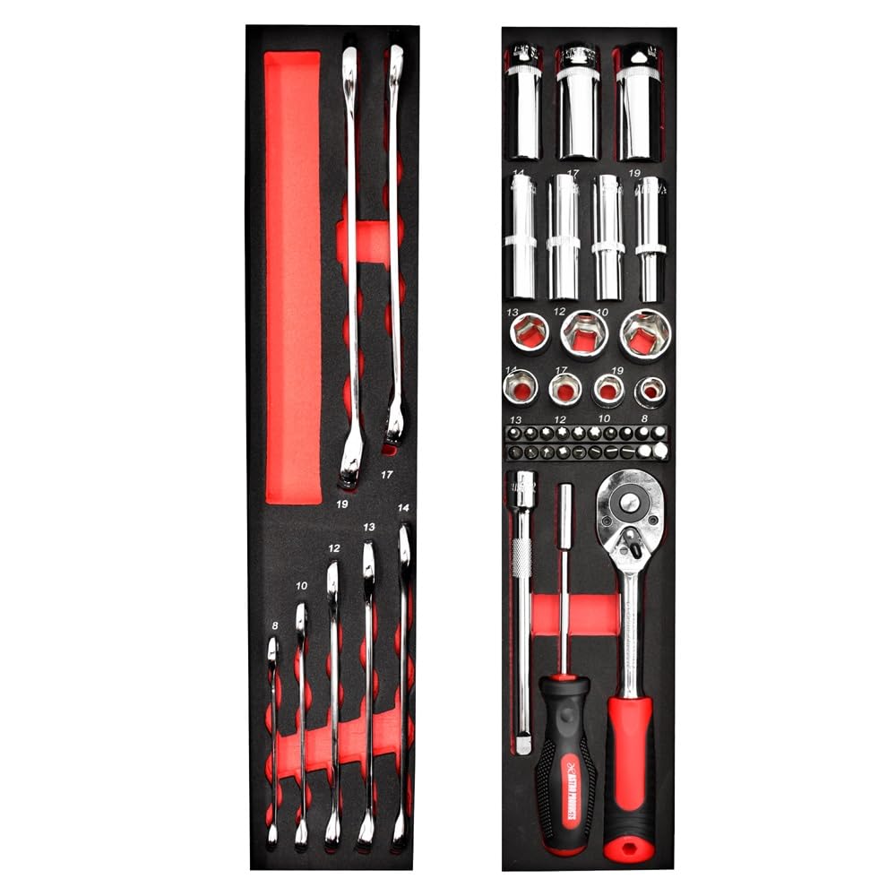 Amazon | 両開きツールセット ブラック(44点組) TS223＆ビット